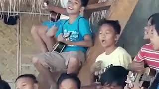 Youkalele kids of Zambales play Kapayapaan [upl. by Soph]