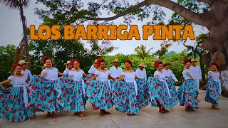 Los Barriga Pinta Nuevo baile chiapaneco de la región Istmo Costa de Chiapas Catzojoyo [upl. by Mrots]