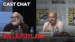 ComicCon 2014 Panel  Merchandise  Season 5  Bobs Burgers [upl. by Blanding]