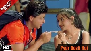 Pyar Dosti Hai  Romantic Scene  Kuch Kuch Hota Hai  Shahrukh Khan Rani Mukerji Kajol [upl. by Racklin896]