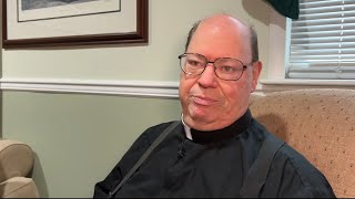 LIFESAVING DONATION Priest finds kidney donor through parish connection [upl. by Avivah997]