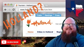 Holland vs The Netherlands  Texan Reacts [upl. by Attirb]