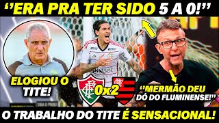 🔥😱 NETO ENLOUQUECEU COM O MENGÃO DEU PENA DO FLUMINENSE O FLAMENGO ATROPELOU NO MARACANÃ [upl. by Artsa]