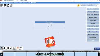 How to do debit note entry in plus accounting software [upl. by Porte]