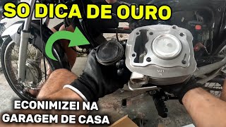 COMO trocar KIT CILINDRO CG 160  Passo a Passo [upl. by Hessler]