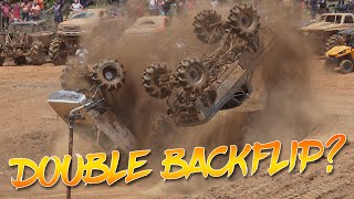 Girl Driver Wheelies  Mega Truck Double Backflip  The Reunion at West Georgia Mud Park [upl. by Ola]