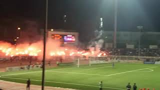 JSK Lambiance des supporteurs au stade de Tizi Ouzou [upl. by Mapes776]