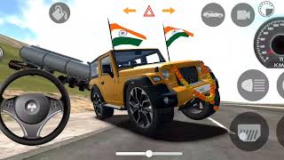 doller song 👿new model 3D Mahindra thar drive car game simulator [upl. by Benedetta47]