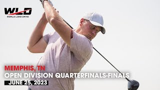 2023 World Long Drive Memphis  Open Division – QuarterfinalsSemiFinalsFinals [upl. by Avin]