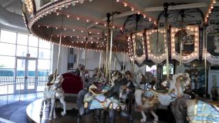 Historic Hampton Antique Carousel from 1910 era [upl. by Hurty]