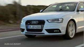 New AUDI A4 Avant 2012 Driving Scene HD Option Auto News [upl. by Atikahc]