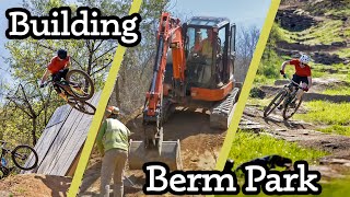 Building Berm Park from Start to Finish Compilation [upl. by Ralaigh870]