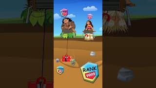 MOANA 2 gold digging game Rank Up Challenge  moana maui rankup shorts catnap levels [upl. by Maleeny]