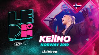 🇳🇴 KEiiNO quotDamdiggidaquot MGP 2024  LIVE  London Eurovision Party 2024 [upl. by Natalia]