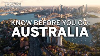 Australia The Ultimate Guide  Know Before You Go  Travel  Leisure [upl. by Harrison]