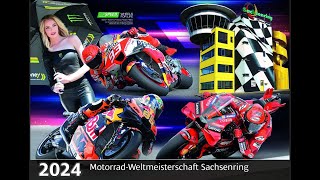 SPRINT RACE MOTOGP SACHSENRING GERMANY 2024  MOTOGP 24 DEUTCHGP [upl. by Eidoc]