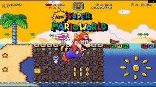 New Super Mario World  SMBX2 Bianco Beach 100 [upl. by Figone]