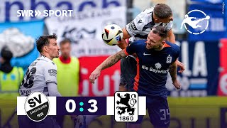 3 Liga Serie gerissen  1860 gewinnt in Sandhausen  SWR Sport [upl. by Wanids569]