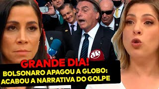 AGORA Narrativa do golpe é enterrada Bolsonaro jantou toda a militância da Globo ao vivo [upl. by Haneekas]