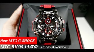 MTGB10001A4DR Unboxing amp Review โมเดลใหม่ล่าสุดตระกูล MTG GShock มาดูกันครับเปลี่ยนไปขนาดไหน [upl. by Aneis942]