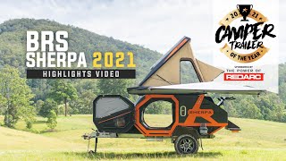 BRS Sherpa  Camper Trailer of the Year 2021  Highlights Video [upl. by Eneli]