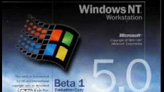 Windows 起動音＆終了音＆画像 Windows 1 01～Windows Server 2008逆再生 [upl. by Ylevol]