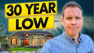 Zillow Home Sales Will Drop to a 30yr LOW in 2024 [upl. by Terbecki]