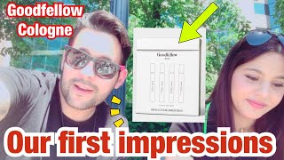 Goodfellow Cologne Our first impressions Info on fragrance In description [upl. by Haela]