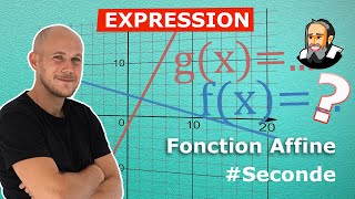 Donner lEXPRESSION de fonctions AFFINES avec le GRAPHIQUE  Exercice Corrigé  Seconde [upl. by Garrity136]