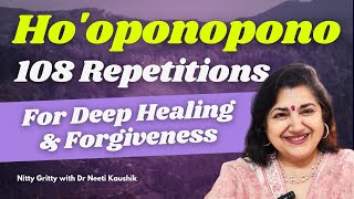 108 TIMES HOOPONOPONO PRAYER FOR HEALING  GUIDED MEDITATION [upl. by Lu]