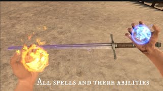 Blade amp Sorcery  Nomad All spells and their abilities [upl. by Raclima]