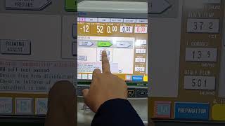 Nikkiso dialysis machine test and prepare [upl. by Notpmah]