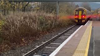 class 158723 leaving Alness to Inverness [upl. by Tatiana297]