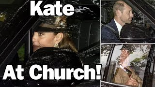 FIRST LOOK Princess Kate at Balmoral Church Williams Updated BEARD amp MORE [upl. by Enitnelav]