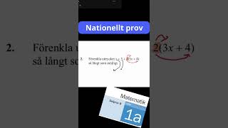 Nationellt prov matematik matte enkelt maths utbildning exam tips tricks education [upl. by Htinek577]