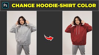 How to Change the Color of Clothing  Photoshop Tutorial [upl. by Riem]