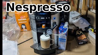 Siemens Nespresso  обзор и приготовление напитков [upl. by Zsuedat]