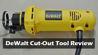 Dewalt DW660 CutOut Tool Review [upl. by Ydok]