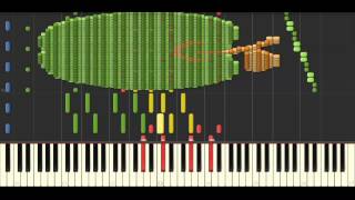 Bad Apple Synthesia Black MIDI feat Nomico [upl. by Oech139]