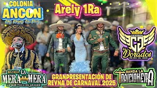 Gran Presentación De Reyna De Carnaval 2025 Arely 1Ra  Charros Los Dorados Segunda Sección [upl. by Anizor]