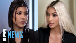 Kim Kardashian Calls Kourtney a quotHaterquot Amid Feud  E News [upl. by Suoivatnod]