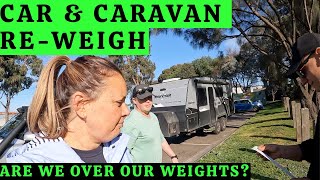 Car amp Caravan ReWeigh  LC300 amp Great Aussie Caravan after our GVM amp GCM Upgrades  Safe To Tow [upl. by Wake]