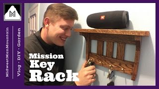 How to Make a Mission Style Key Rack [upl. by Theodosia849]