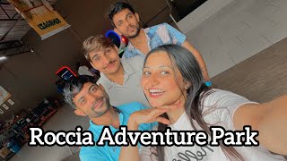 1st vlog Roccia Adventure Park [upl. by Zailer]