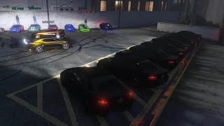 GTA 5 Online Car Meet PS4 CLEAN [upl. by Lucio]