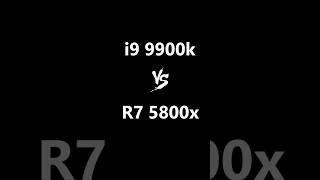 i9 9900k vs Ryzen 7 5800x [upl. by Corbett961]