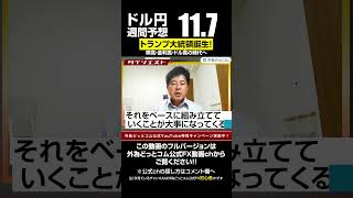 【ドル円今後の見通し】トランプ大統領誕生！株高・金利高・ドル高の時代へ 2024117 ドル円 fx shorts（ダイジェスト）今井雅人氏 FX為替 外為ドキッ [upl. by Artemisa729]