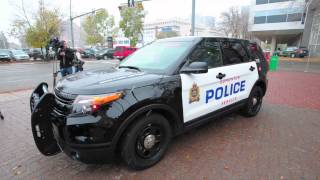 New Edmonton police car siren [upl. by Noiek]