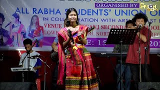 Bidisha Rabha Sings Anjali Malis Bogejari Bai  Live Performance [upl. by Alexio162]