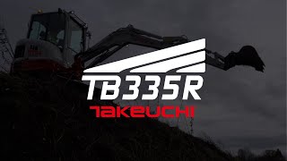 TB335R Takeuchi Mini Hydraulic Excavator [upl. by Ruel]